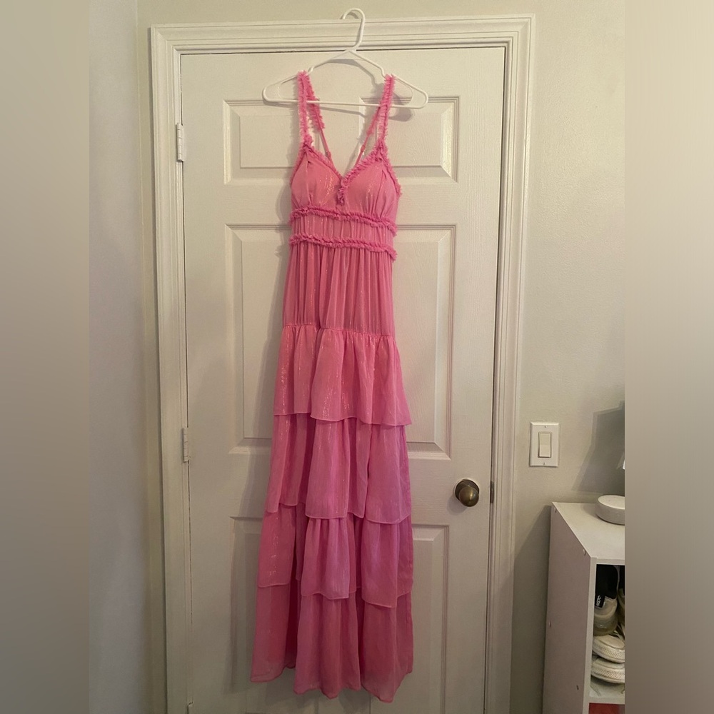 Pink prom dress